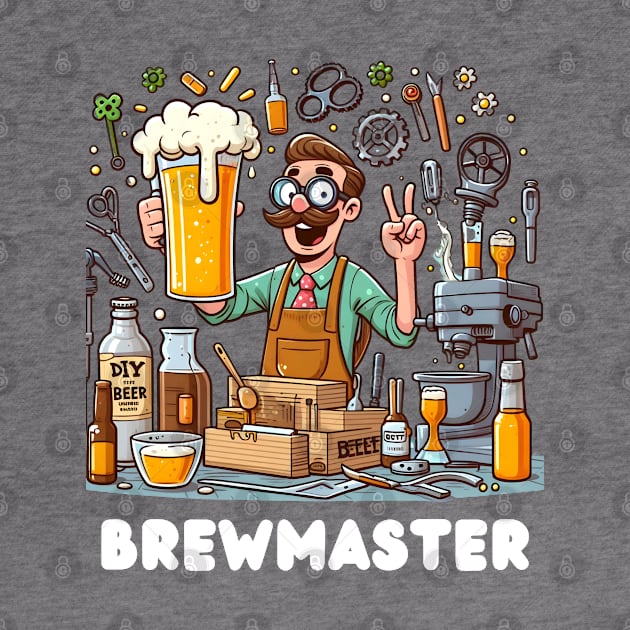 Craft Beer Brewing Brewmaster by MugMusewear